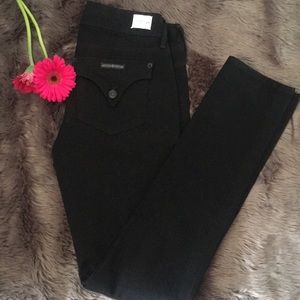 Hudson Collin Skinny Jeans-Black 25